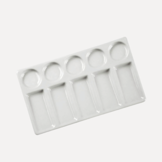 TINTORETTO Tavolozza Porcellana Rettangolare 11x19cmTINTORETTO Tavolozza Porcellana Rettangolare 11x19cm