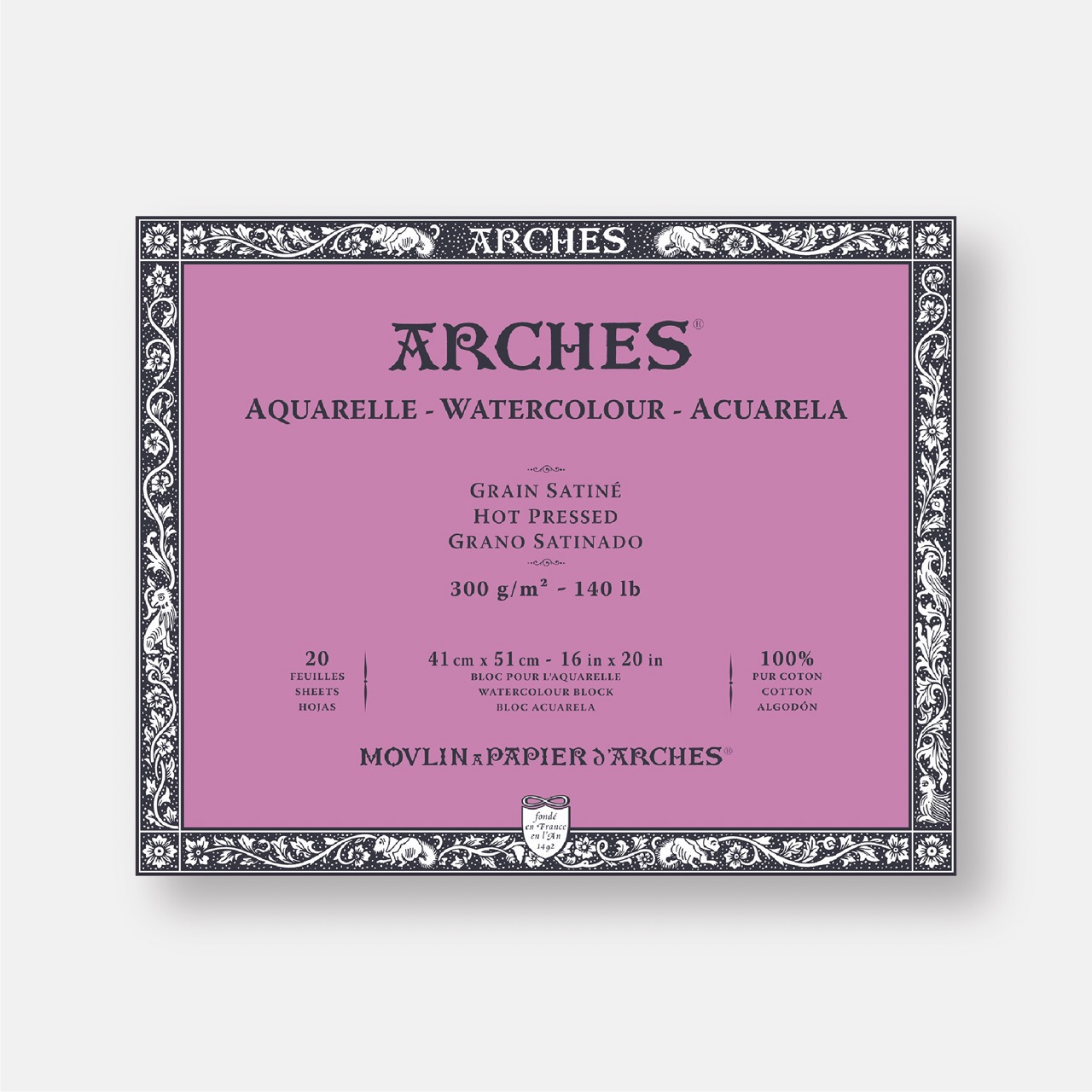ARCHES Album Acquerello 300g - Grana Satinata - DADAE