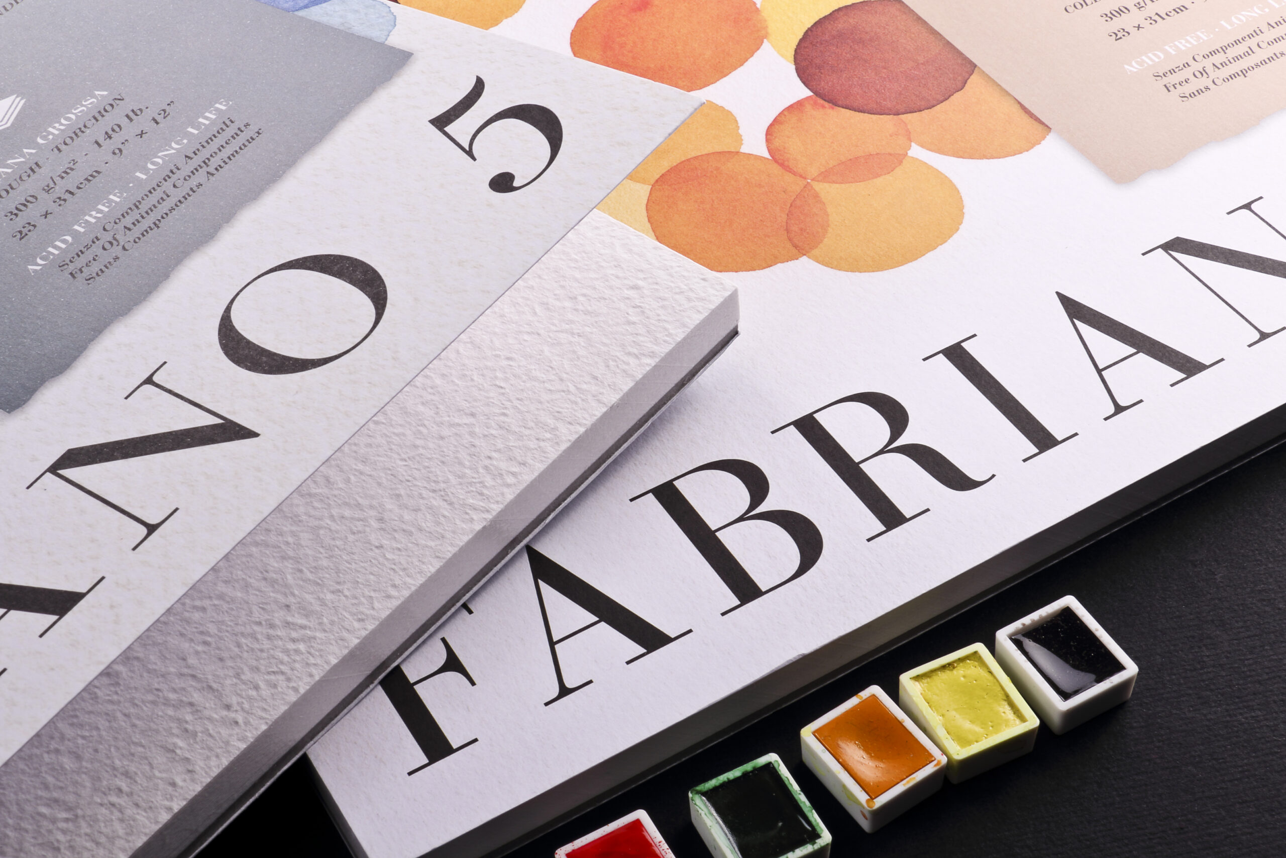 FABRIANO Blocco Acquerello Fabriano 5 300g - Grana Fine - immagine 4