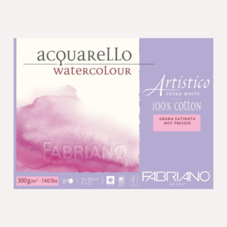 FABRIANO Blocco Acquerello Artistico EW 300g - Grana SatinataFABRIANO Blocco Acquerello Artistico EW 300g - Grana Satinata