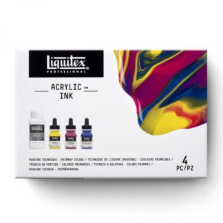 LIQUITEX ink set Tecnica a colatura PrimariLIQUITEX ink set - primari