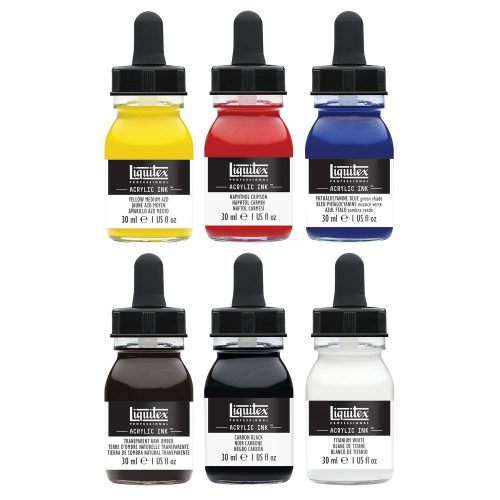 LIQUITEX ink set Colori Essenziali
