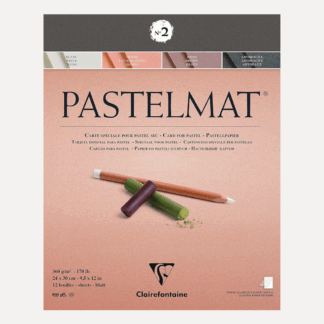 CLAIREFONTAINE Album per pastello Pastelmat N°2 360gCLAIREFONTAINE Album per pastello Pastelmat N°2 360g