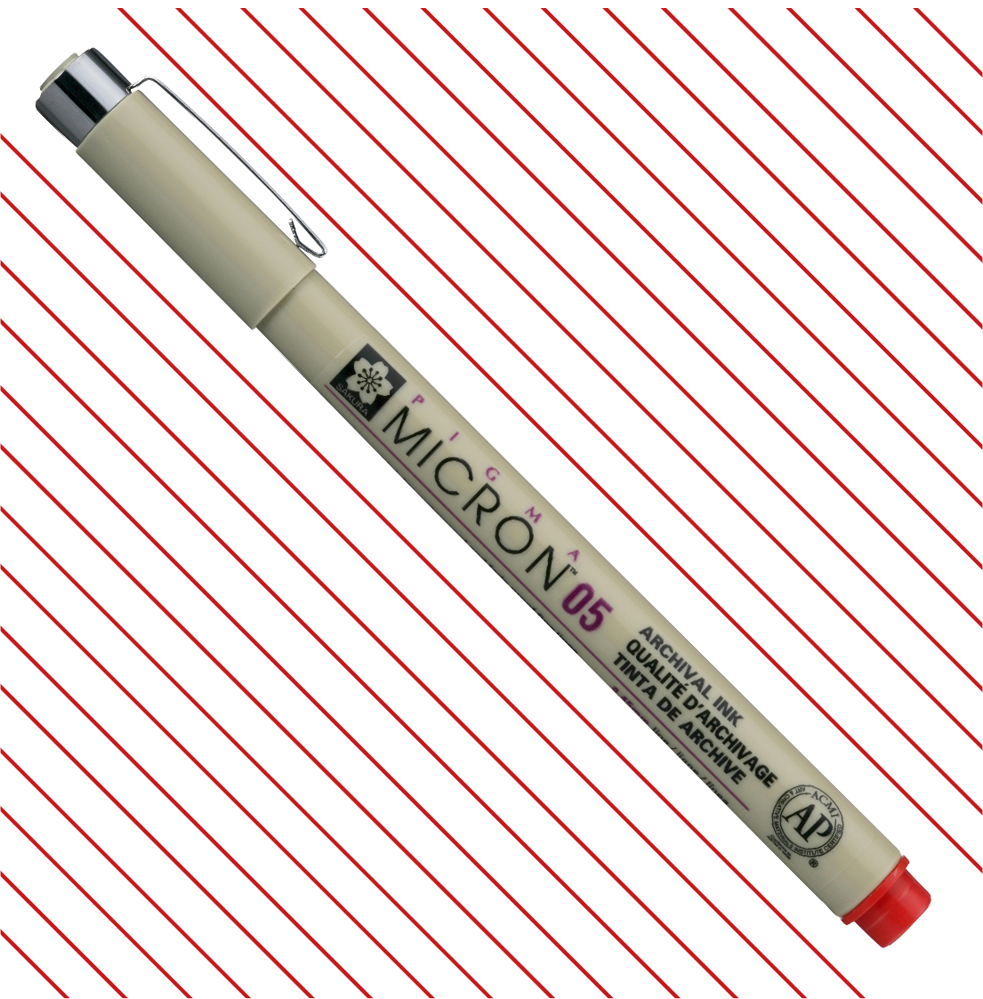 Sakura Pigma Micron Rosso