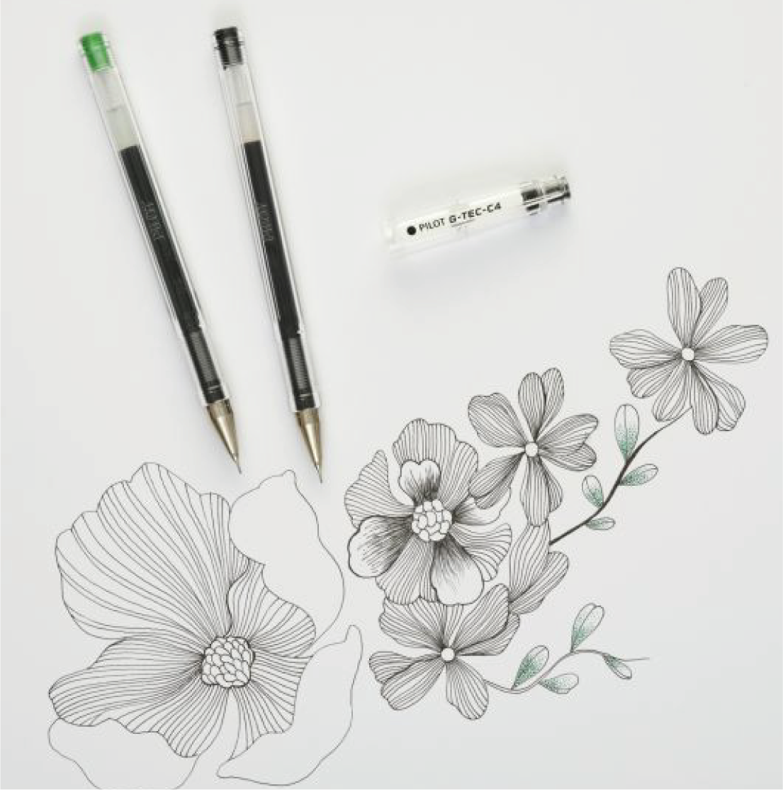 PILOT G-TEC-C4 Penna Gel punta fina - immagine 2