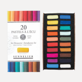 SENNELIER Pastel à l'Écu Set da 20 mezzi pastelli Colori AssortitiSENNELIER Pastel à l'Écu Set da 20 mezzi pastelli Colori Assortiti