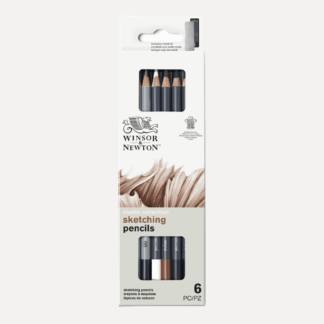 WINSOR & NEWTON Set da 6 matite SchizzoWINSOR & NEWTON Set da 6 matite Schizzo