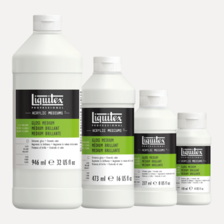 LIQUITEX Professional Gloss Medium e Vernice Finale LucidaLIQUITEX Professional Gloss Medium e Vernice Finale Lucida