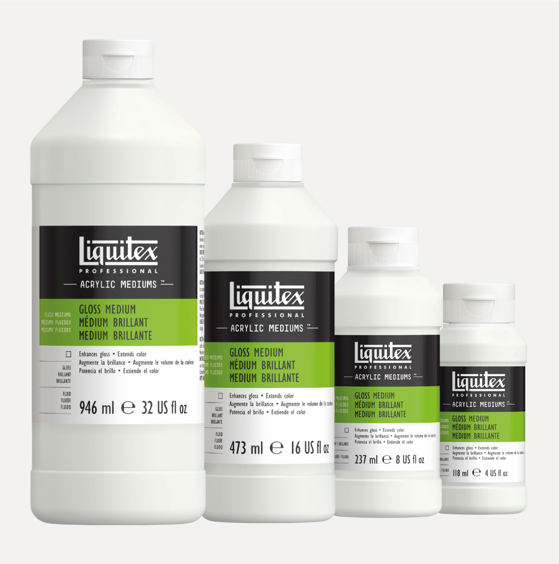 LIQUITEX Professional Gloss Medium e Vernice Finale Lucida