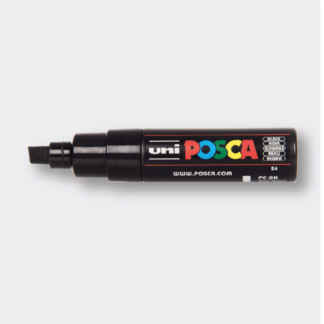 Pennarello UniPosca PC8K, Punta a scalpello 8mm