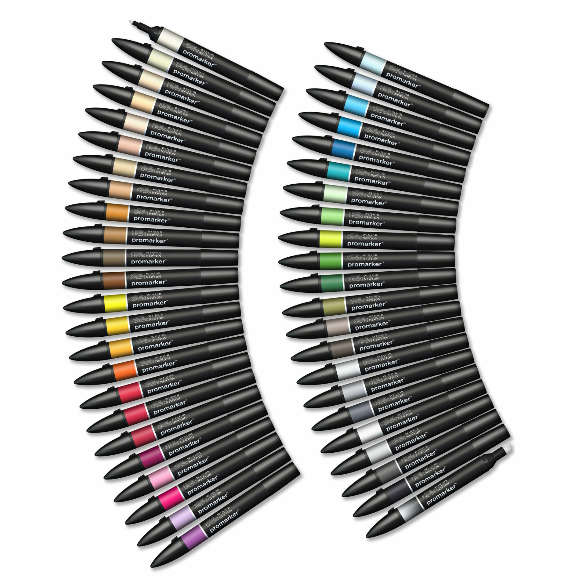 WINSOR & NEWTON Pennarelli Promarker - Set 48 Colori - immagine 4