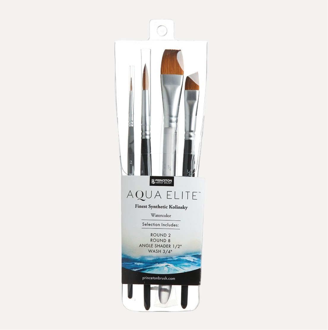 PRINCETON Set Pennelli Acquerello Aqua Elite - Pelo Martora Sintetico