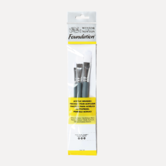 WINSOR & NEWTON Set Pennelli FOUNDATION per AcrilicoWINSOR & NEWTON Set Pennelli FOUNDATION per Acrilico