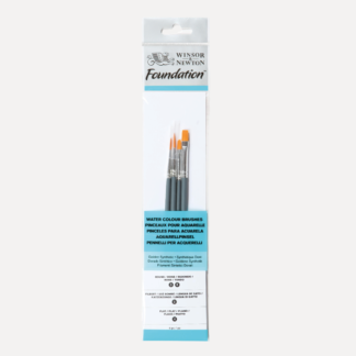 WINSOR & NEWTON Set Pennelli FOUNDATION per AcquerelloWINSOR & NEWTON Set Pennelli FOUNDATION per Acquerello