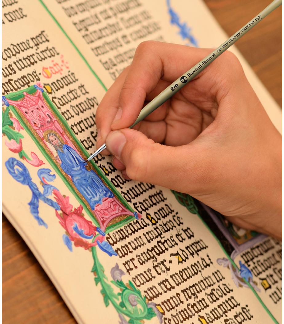 BORCIANI e BONAZZI Set 9 Pennelli Ultra Sottili Top Graphic - immagine 4