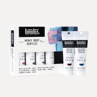 LIQUITEX Colori Acrilici HEAVY BODY Set Colori Tenui 6 Tubi da 59mlLIQUITEX Colori Acrilici HEAVY BODY Set Colori Tenui 6 Tubi da 59ml