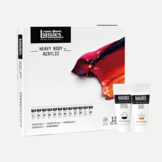 LIQUITEX Colori Acrilici HEAVY BODY Set Essential 12 tubi da 22ml