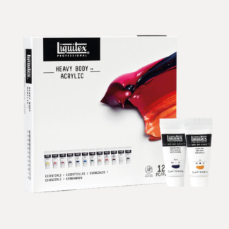 LIQUITEX Colori Acrilici HEAVY BODY Set Essential 12 tubi da 22mlLIQUITEX Colori Acrilici HEAVY BODY Set Essential 12 tubi da 22ml