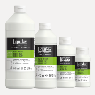 LIQUITEX Professional Matte Medium e Vernice Finale OpacoLIQUITEX Professional Matte Medium e Vernice Finale Opaco