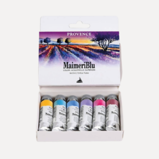 MAIMERI Colori Acquerello Maimeri Blu Set 6 Tubetti PROVENZAMAIMERI Colori Acquerello Maimeri Blu Set 6 Tubetti PROVENZA
