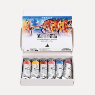 MAIMERI Colori Acquerello Maimeri Blu Set 6 Tubetti VENEZIAMAIMERI Colori Acquerello Maimeri Blu Set 6 Tubetti VENEZIA