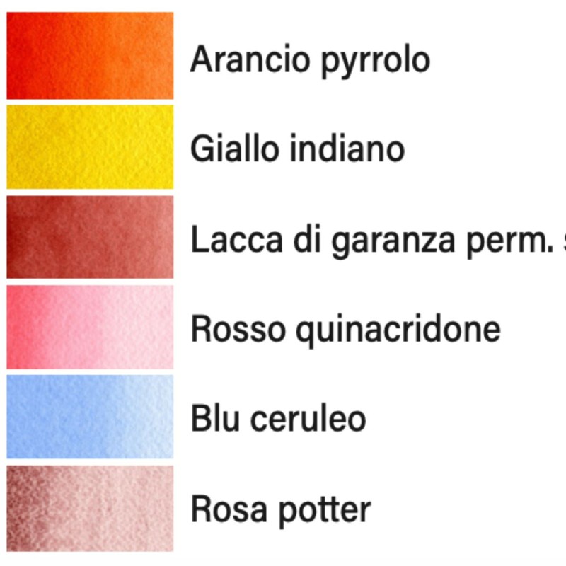 MAIMERI Colori Acquerello Maimeri Blu Set 6 Tubetti VENEZIA - immagine 3