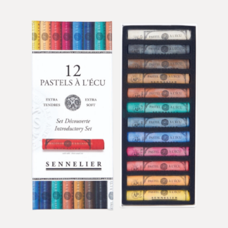 SENNELIER Pastel à l'Écu Set da 12 pastelli Colori AssortitiSENNELIER Pastel à l'Écu Set da 12 pastelli Colori Assortiti