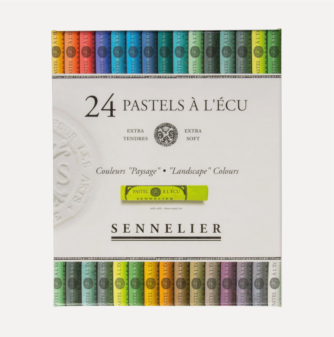 SENNELIER Pastel à l'Écu Set da 24 pastelli Colori Assortiti