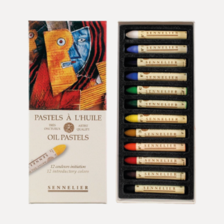 SENNELIER Pastel à l'Huile Set 12 Pastelli ad Olio Colori AssortitiSENNELIER Pastel à l'Huile Set 12 Pastelli ad Olio Colori Assortiti