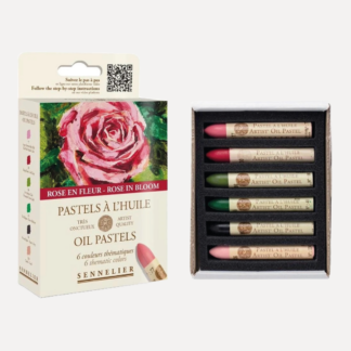 SENNELIER Pastel à l'Huile Set 6 Pastelli ad Olio Colori FLOREALISENNELIER Pastel à l'Huile Set 6 Pastelli ad Olio Colori FLOREALI