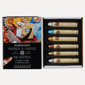 SENNELIER Pastel à l'Huile Set 6 Pastelli ad Olio Colori IRIDESCENTISENNELIER Pastel à l'Huile Set 6 Pastelli ad Olio Colori IRIDESCENTI