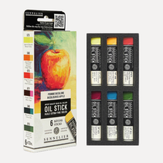 SENNELIER Oil Stick Set 6 Toni Mela BicoloreSENNELIER Oil Stick Set 6 Toni Mela Bicolore