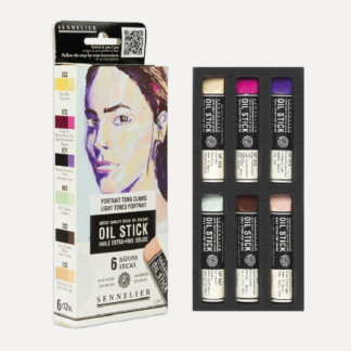 SENNELIER Oil Stick Set 6 Toni Ritratto ChiaroSENNELIER Oil Stick Set 6 Toni Ritratto Chiaro