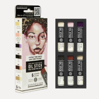 SENNELIER Oil Stick Set 6 Toni Ritratto ScuroSENNELIER Oil Stick Set 6 Toni Ritratto Scuro