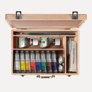 WINSOR & NEWTON Colori a Olio WINTON Set Cassetta in LegnoWINSOR & NEWTON Colori a Olio WINTON Set Cassetta in Legno