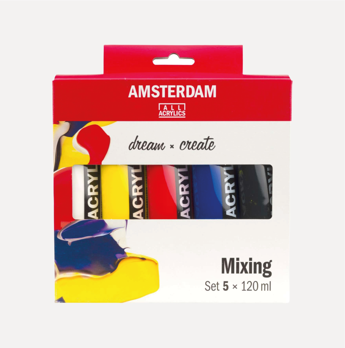 AMSTERDAM Colori Acrilici Mixing Set 5 Tubi 120ml