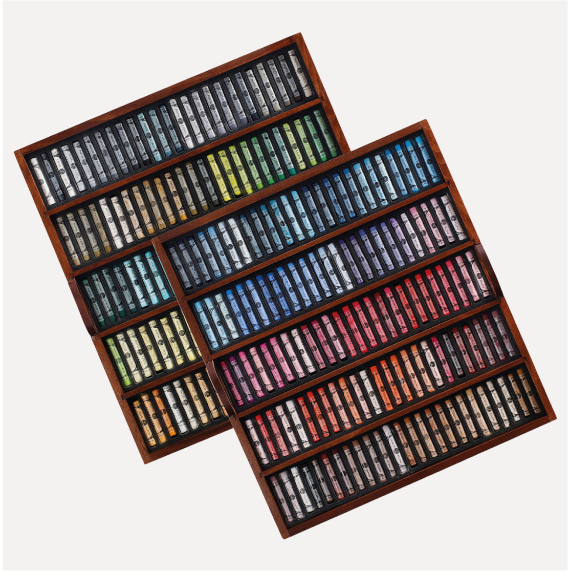 SENNELIER Pastel à l'Écu Cassetta in Legno ROYAL da 250 Colori - immagine 2