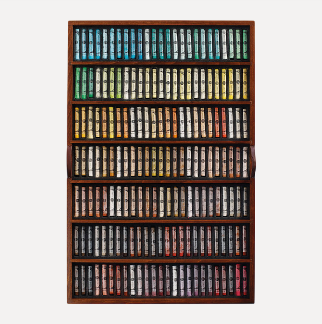 SENNELIER Pastel à l'Écu Cassetta in Legno serie completa da 525 Colori - immagine 2