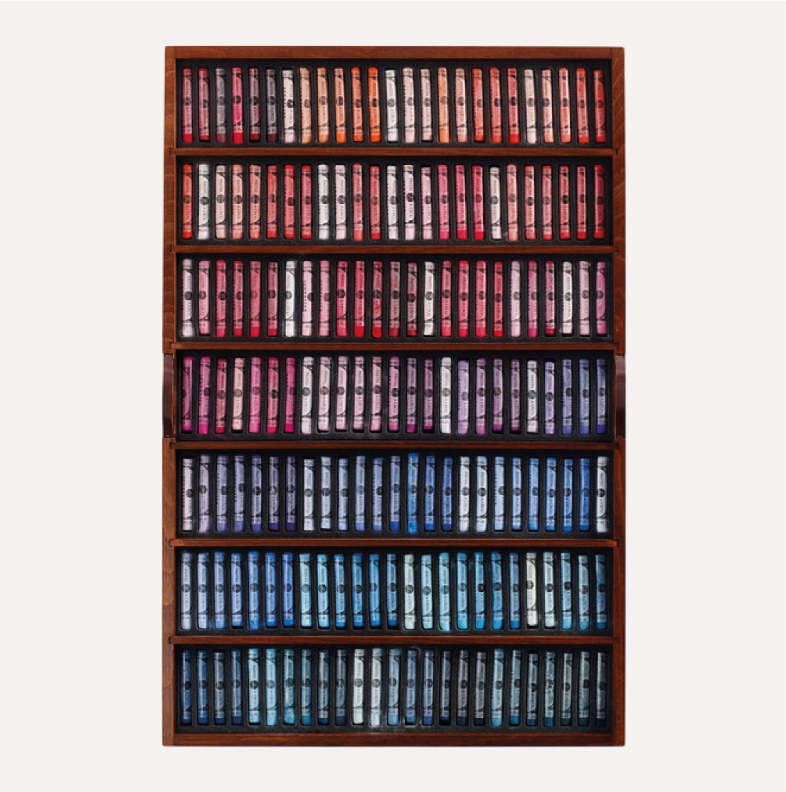 SENNELIER Pastel à l'Écu Cassetta in Legno serie completa da 525 Colori - immagine 3