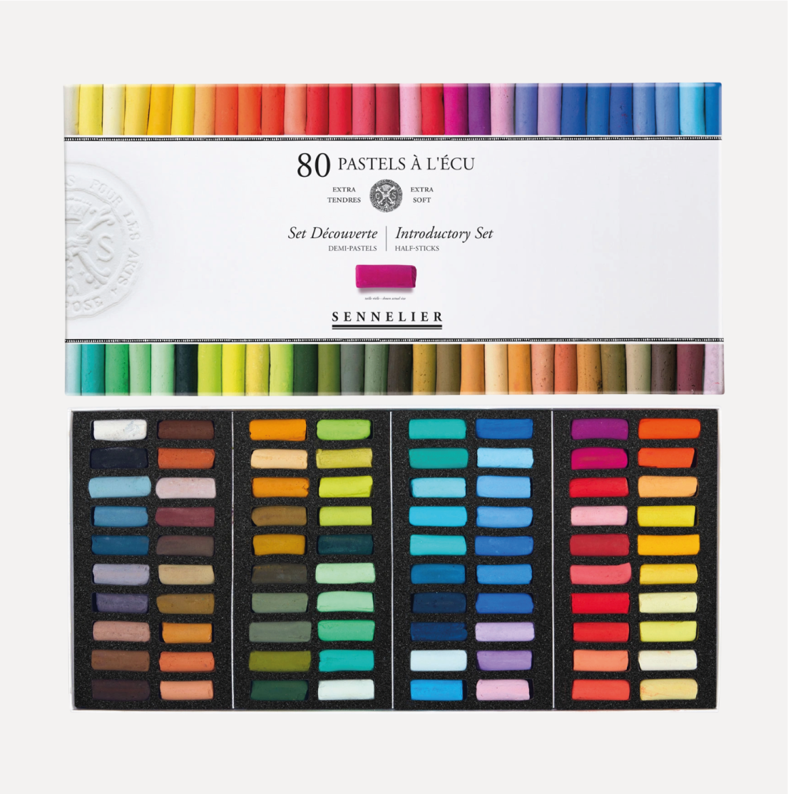 SENNELIER Pastel à l'Écu Set da 80 mezzi pastelli Colori Assortiti - immagine 2
