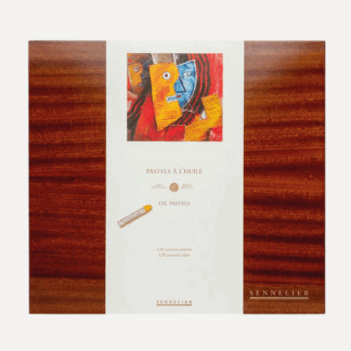 SENNELIER Pastel à l'Huile Confezione in Legno 125 Pastelli ad Olio Colori AssortitiSENNELIER Pastel à l'Huile Confezione in Legno 125 Pastelli ad Olio Colori Assortiti