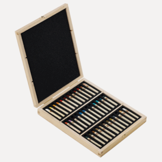 SENNELIER Pastel à l'Huile Confezione in Legno 36 Pastelli ad Olio Colori AssortitiSENNELIER Pastel à l'Huile Confezione in Legno 36 Pastelli ad Olio Colori Assortiti