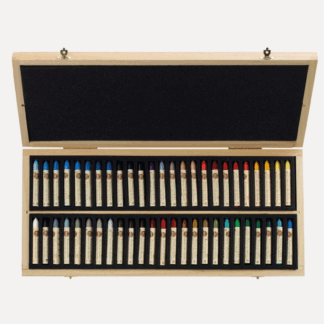 SENNELIER Pastel à l'Huile Confezione in Legno 50 Pastelli ad Olio Colori AssortitiSENNELIER Pastel à l'Huile Confezione in Legno 50 Pastelli ad Olio Colori Assortiti