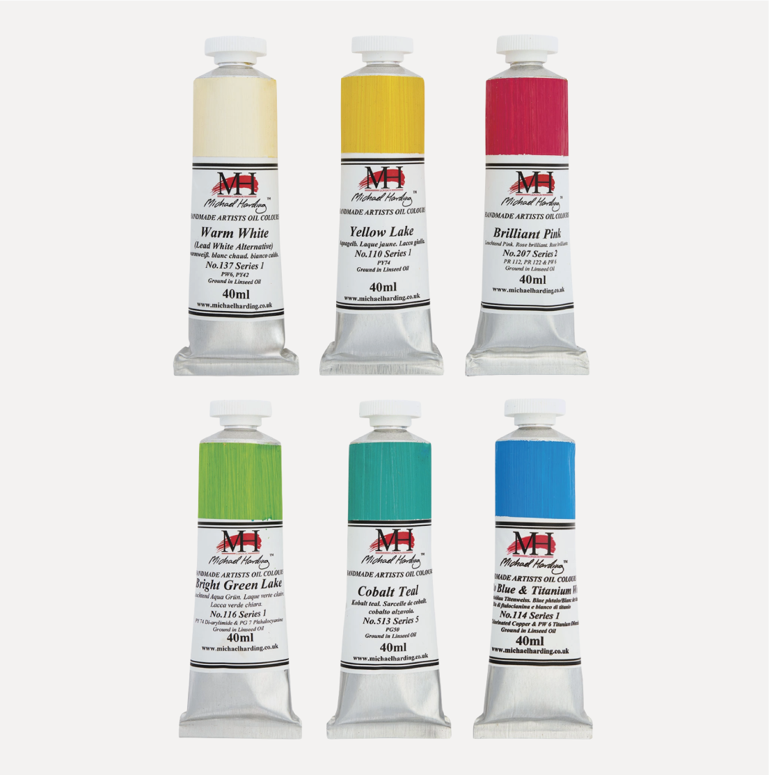 MICHAEL HARDING colori a Olio TROPICAL Set - immagine 2