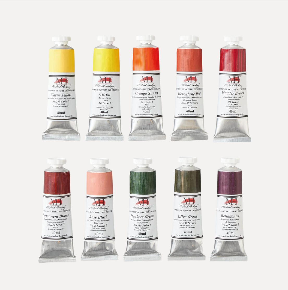MICHAEL HARDING colori a Olio Set WHITECHAPEL - immagine 3