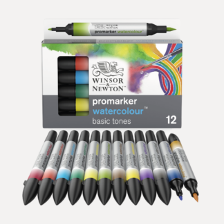 WINSOR & NEWTON Pennarello Promarker Watercolour Set Toni Base